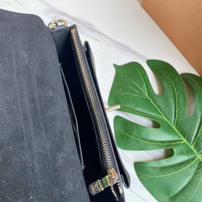 Alternative view of Replica Louis Vuitton Mylockme Chain Bag M55902 Black