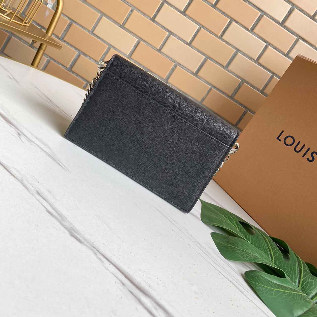 Replica Louis Vuitton Mylockme Chain Bag M55902 Black - Image 7