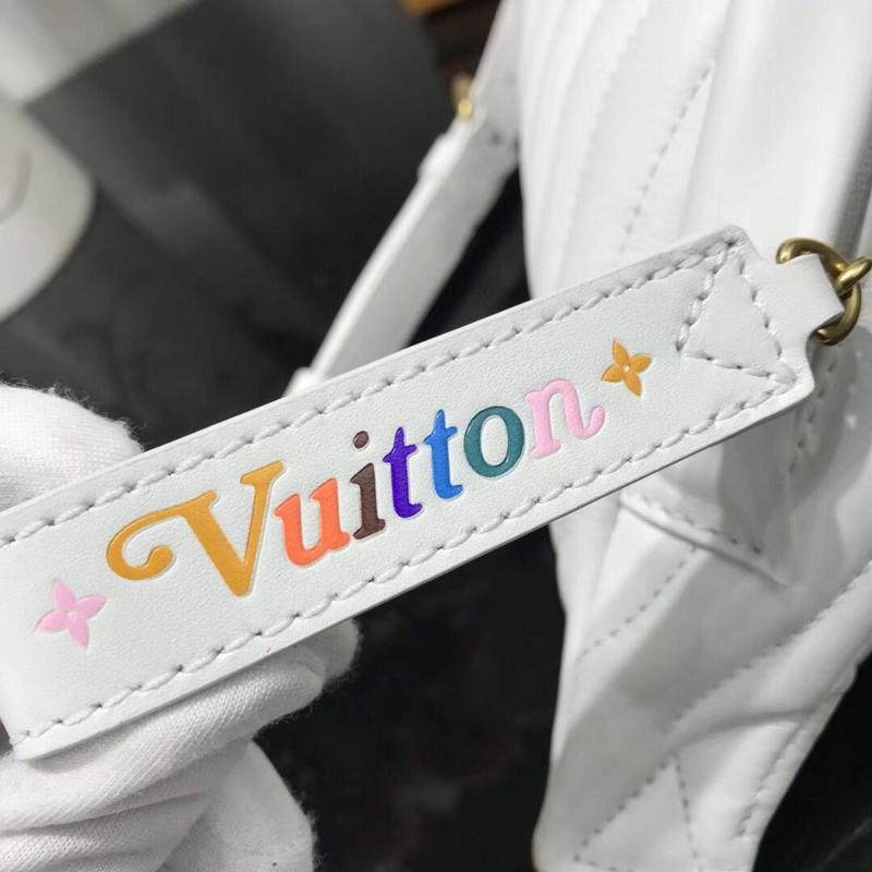 Replica Louis Vuitton New Wave Bumbag Black/White - Image 8