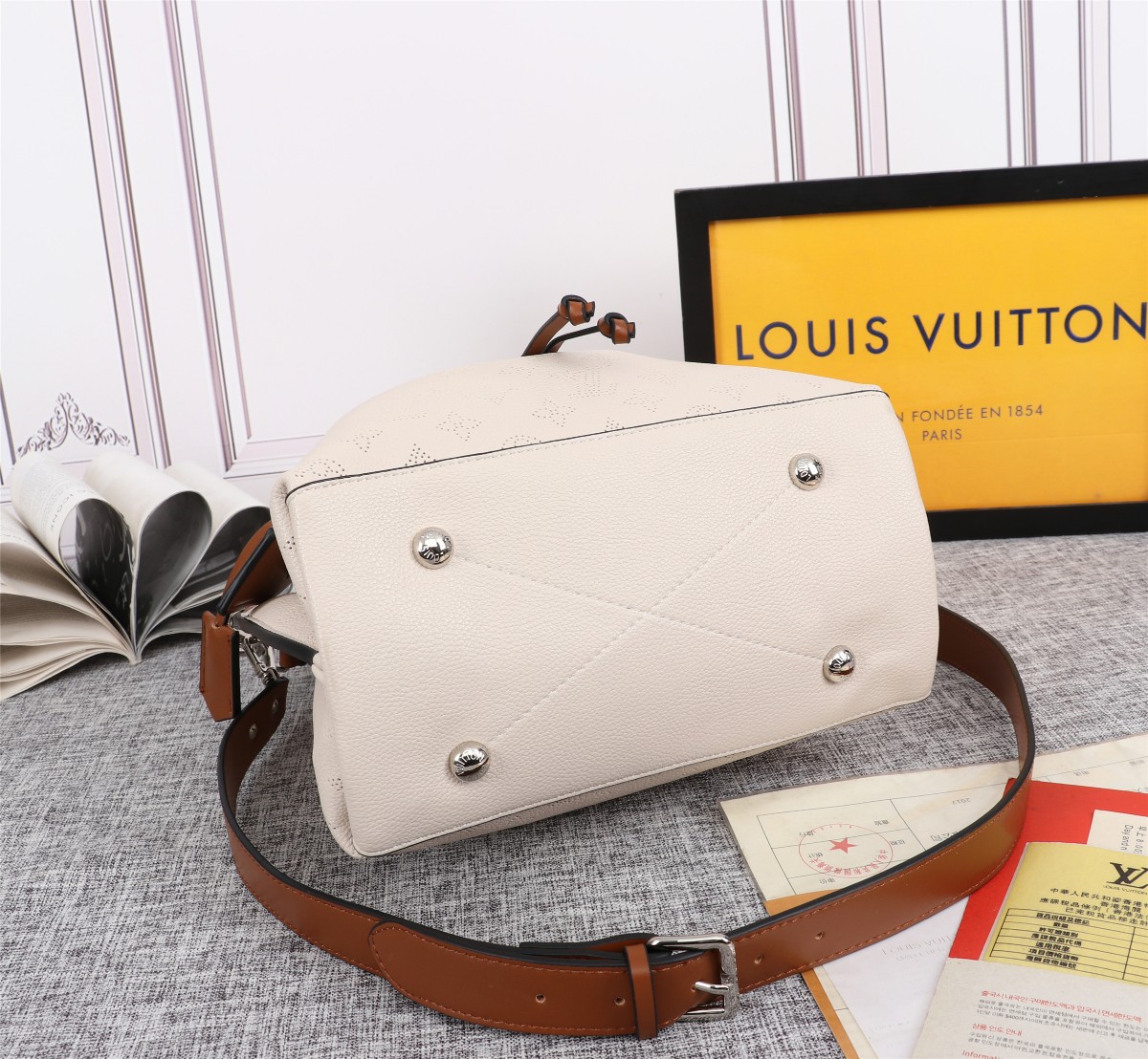 Replica Louis Vuitton Muria Bucket Bag- 5 Colors - Image 19
