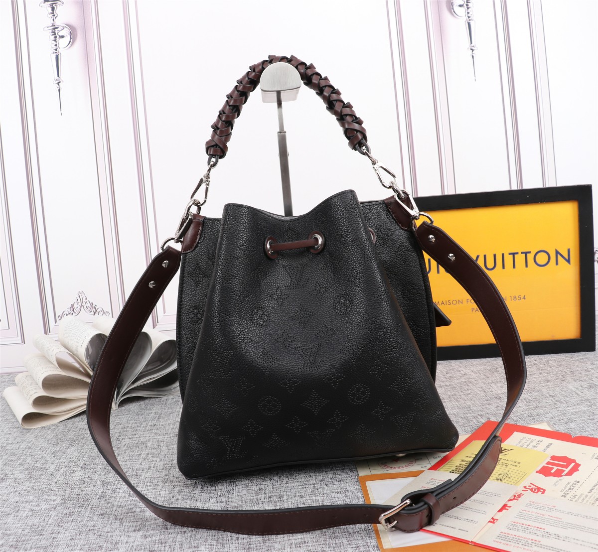 Replica Louis Vuitton Muria Bucket Bag- 5 Colors - Image 2