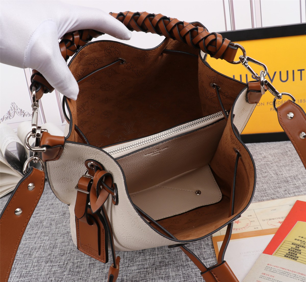 Replica Louis Vuitton Muria Bucket Bag- 5 Colors - Image 20