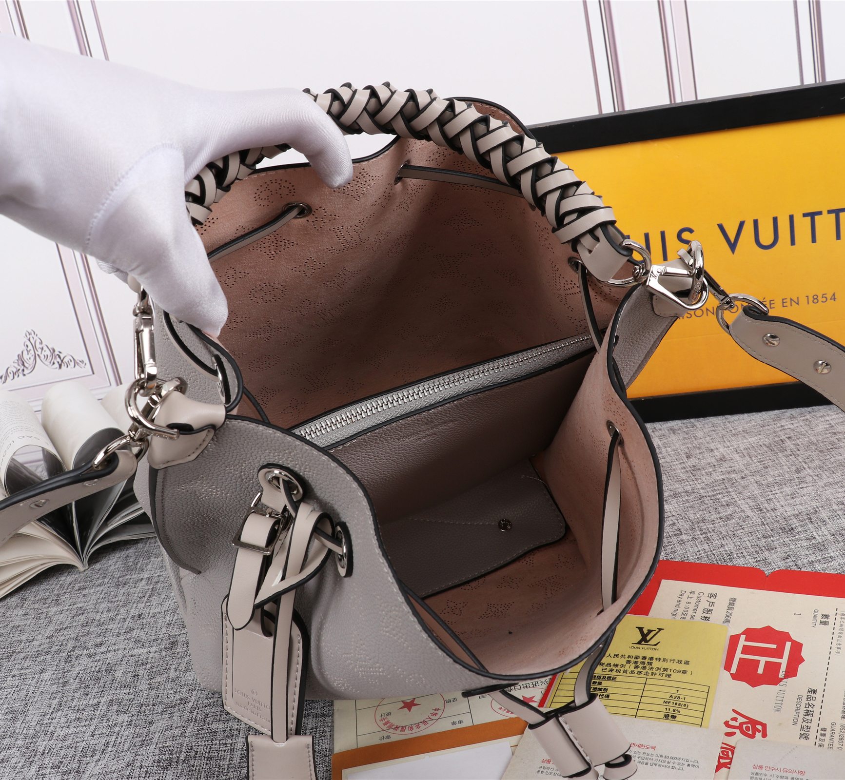 Replica Louis Vuitton Muria Bucket Bag- 5 Colors - Image 8