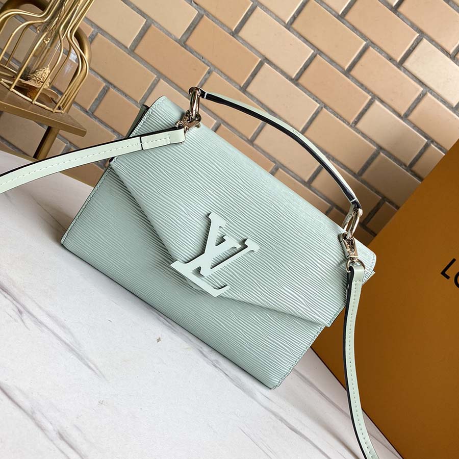 Replica Louis Vuitton Pochette Grenelle Black/White/Green - Image 10