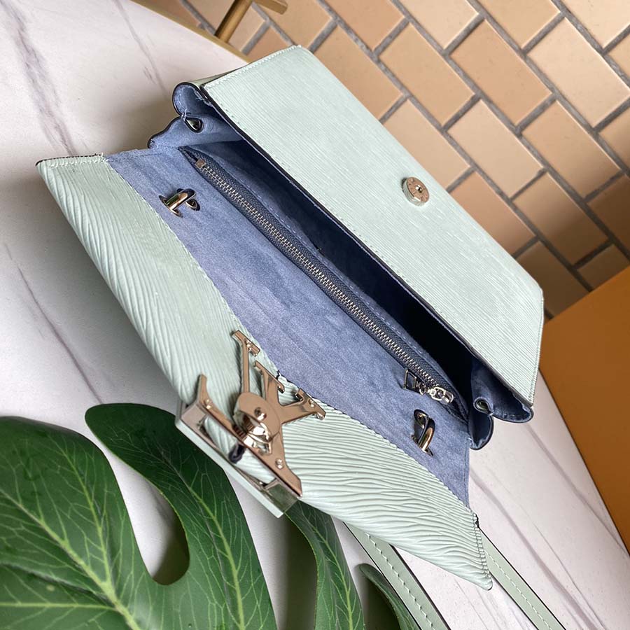 Replica Louis Vuitton Pochette Grenelle Black/White/Green - Image 13