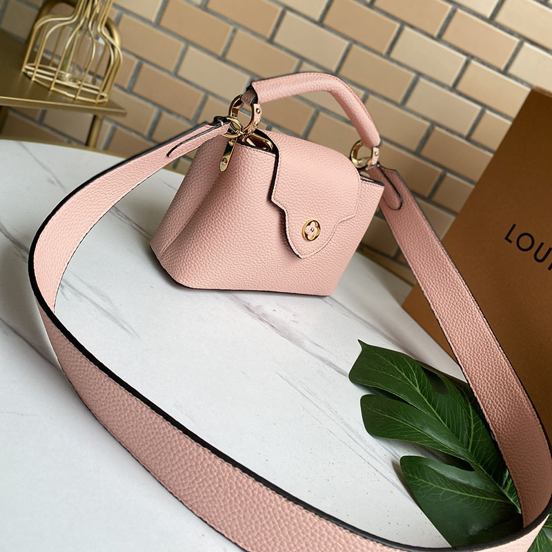 Replica Louis Vuitton Capucines Mini Black/White/Red/Pink/Beige - Image 14