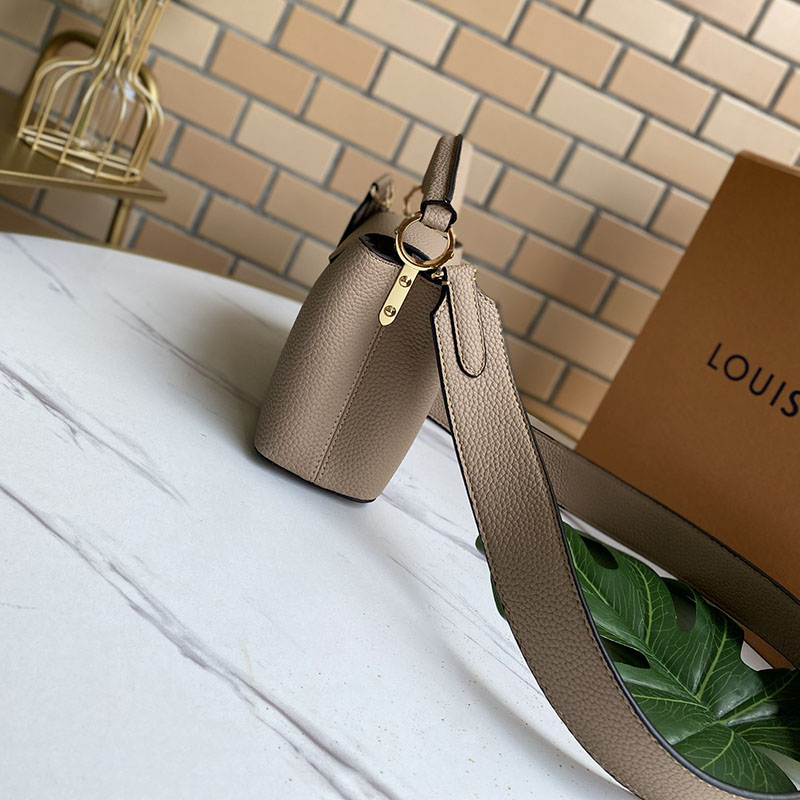 Replica Louis Vuitton Capucines Mini Black/White/Red/Pink/Beige - Image 19