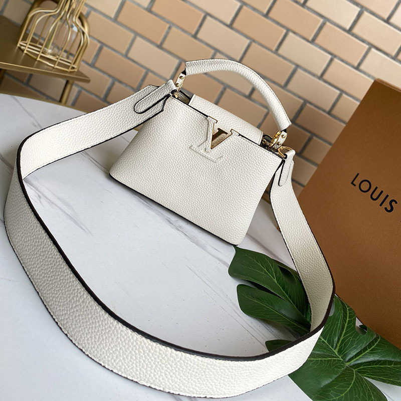 Replica Louis Vuitton Capucines Mini Black/White/Red/Pink/Beige - Image 5