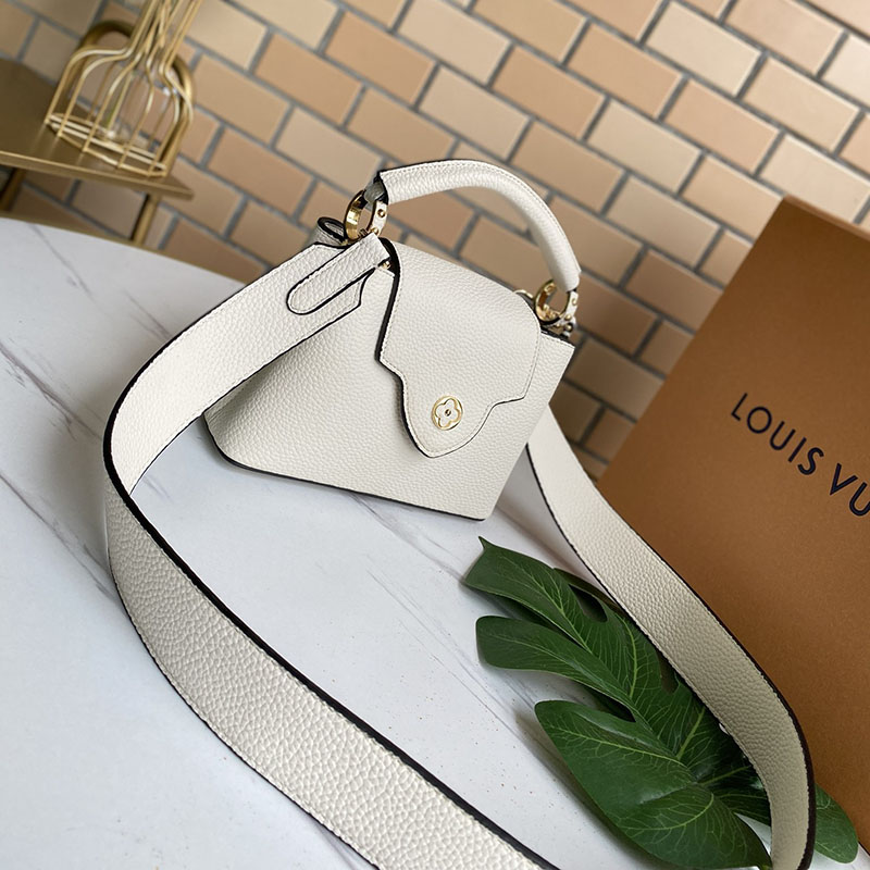 Replica Louis Vuitton Capucines Mini Black/White/Red/Pink/Beige - Image 6