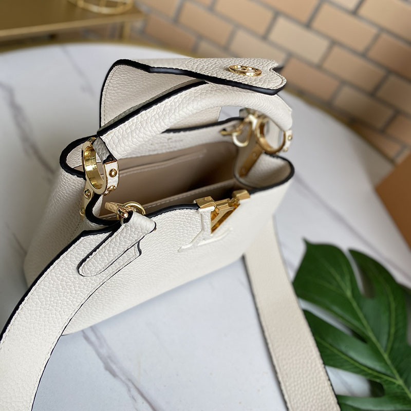 Replica Louis Vuitton Capucines Mini Black/White/Red/Pink/Beige - Image 8