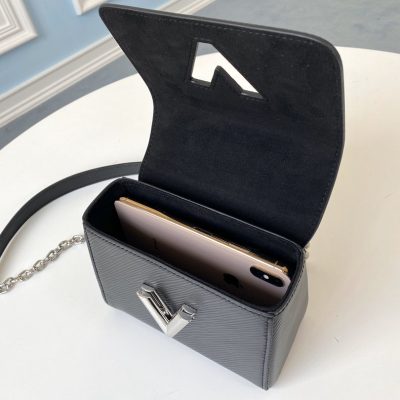 Alternative view of Replica Louis Vuitton Twist Mini M56117 Black