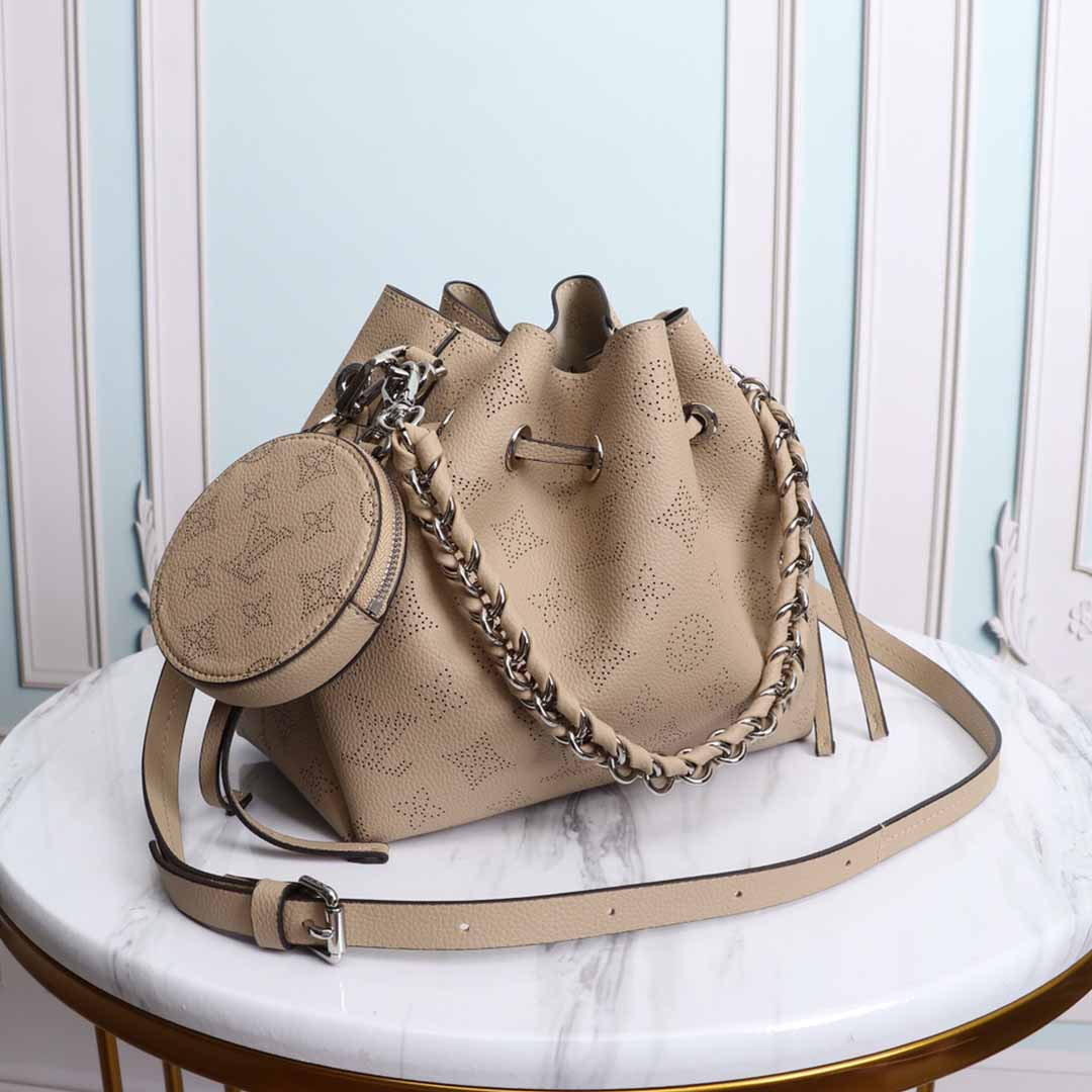 Replica Louis Vuitton Muria M57526 Black/Beige/Pink - Image 10