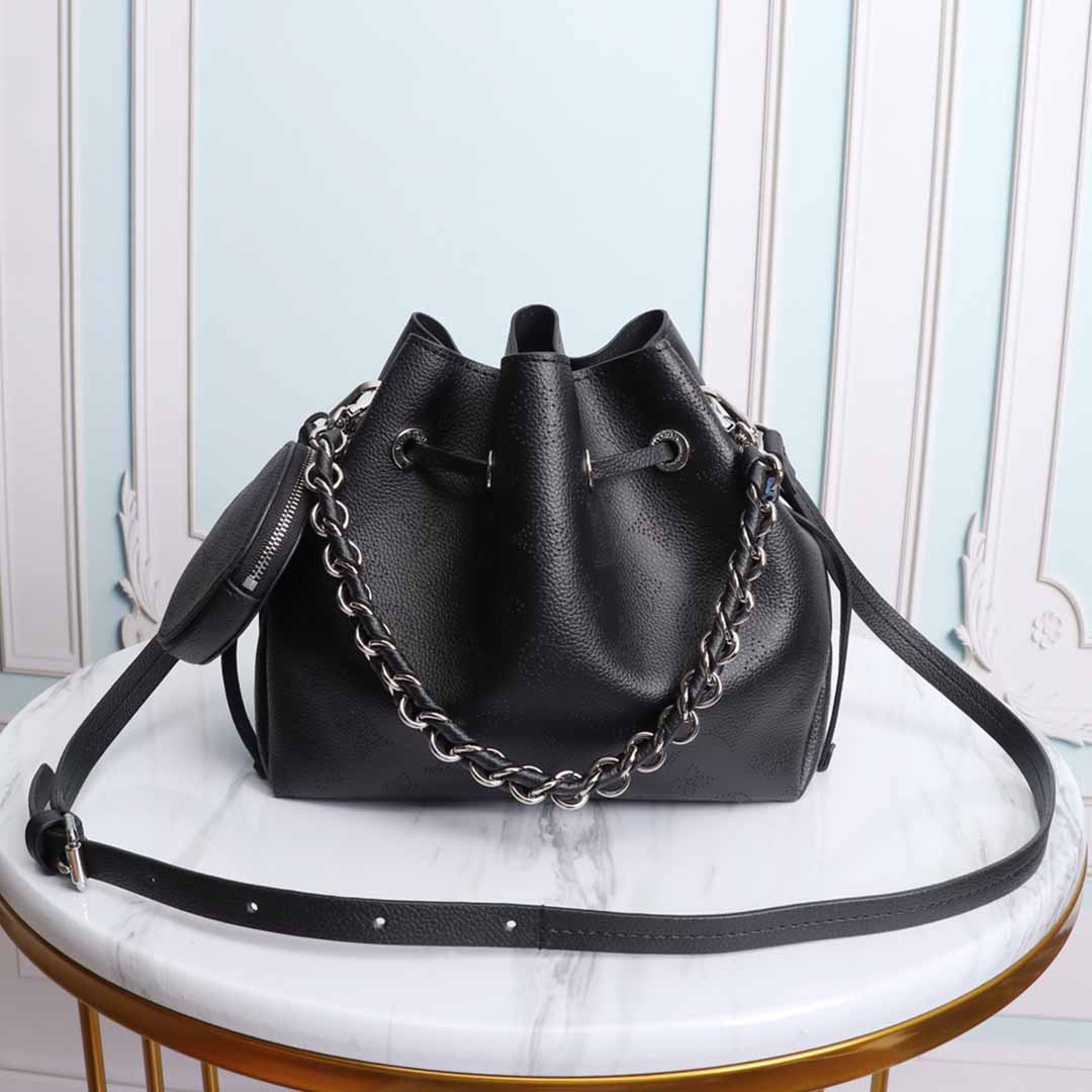 Replica Louis Vuitton Muria M57526 Black/Beige/Pink - Image 11