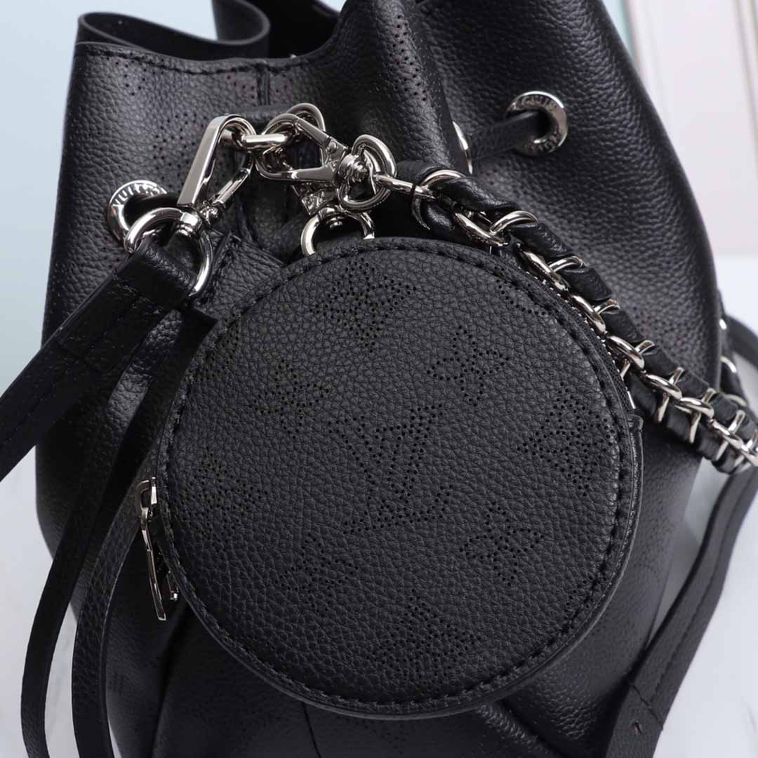 Replica Louis Vuitton Muria M57526 Black/Beige/Pink - Image 14
