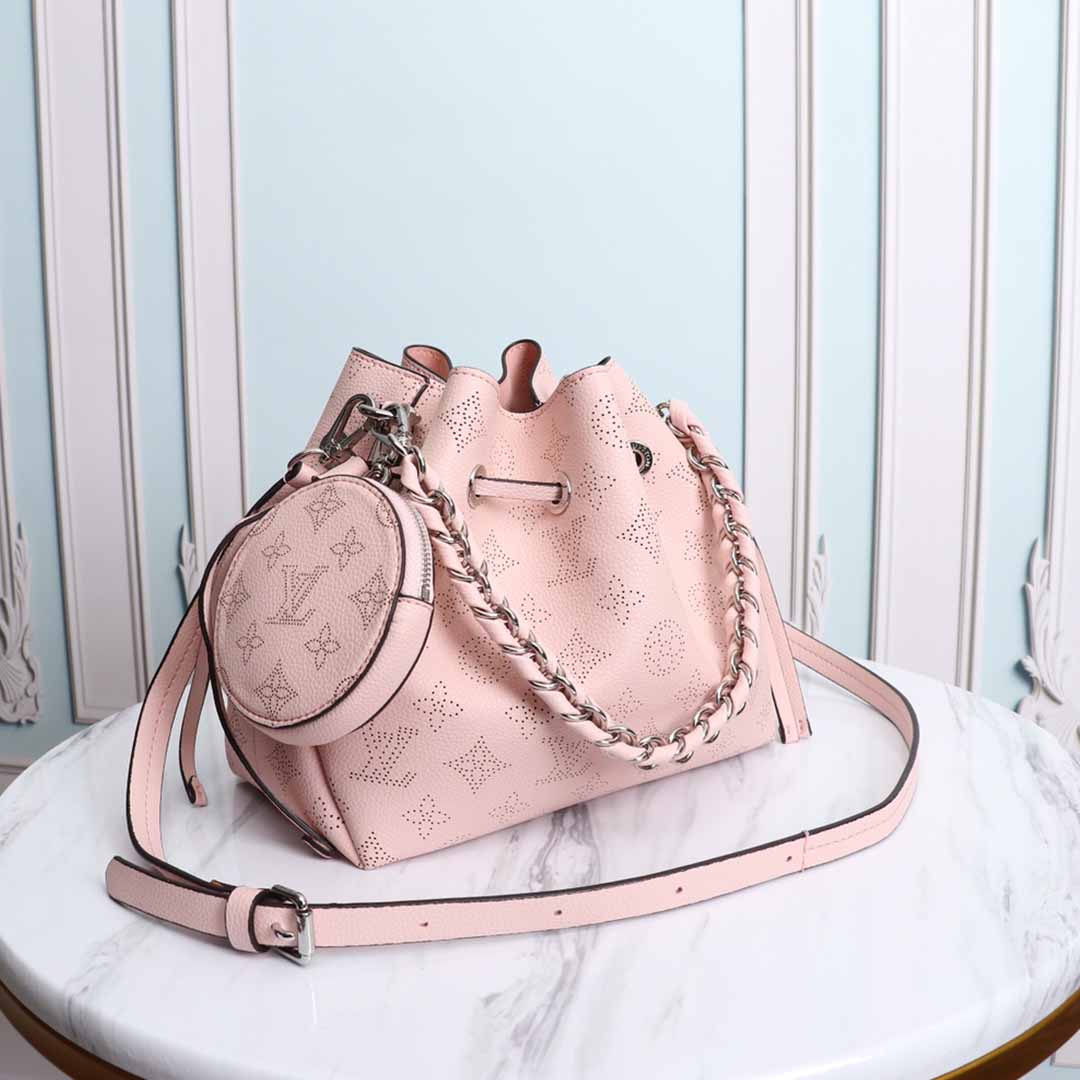 Replica Louis Vuitton Muria M57526 Black/Beige/Pink - Image 18