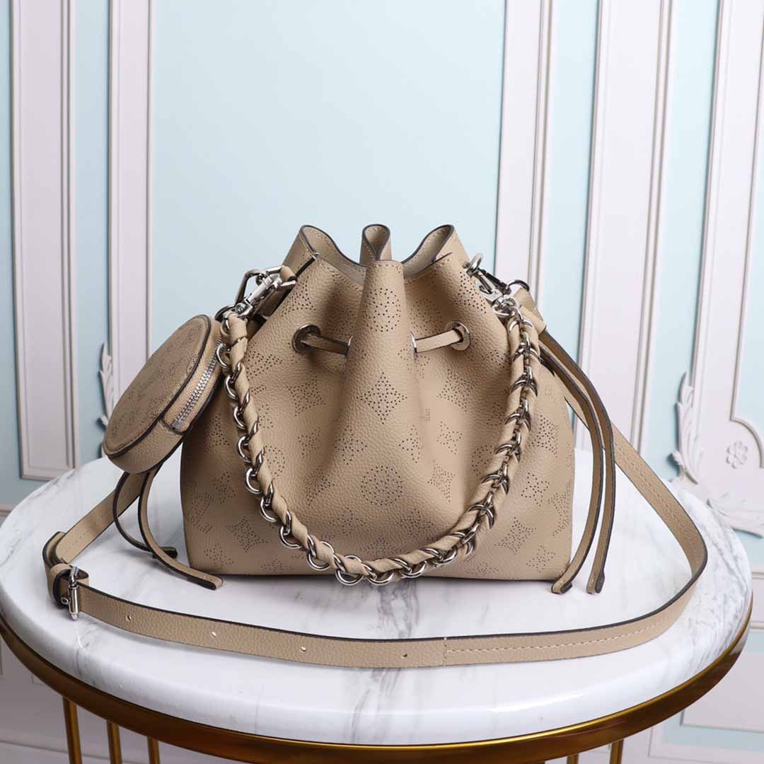 Replica Louis Vuitton Muria M57526 Black/Beige/Pink - Image 2