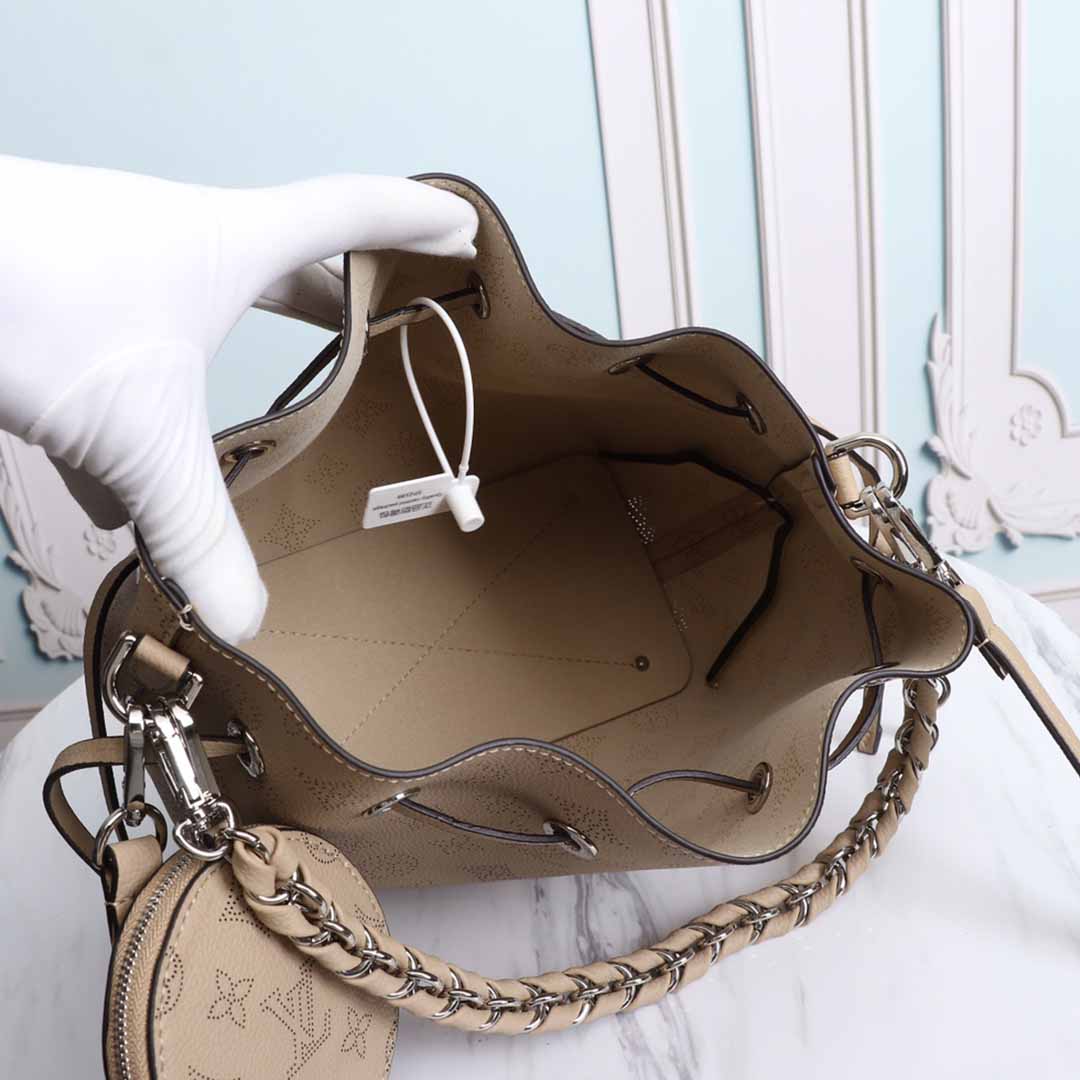 Replica Louis Vuitton Muria M57526 Black/Beige/Pink - Image 3