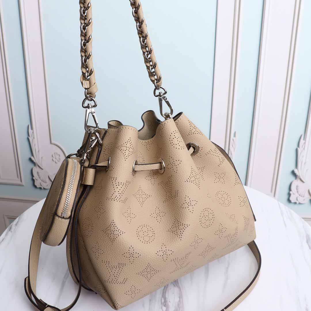 Replica Louis Vuitton Muria M57526 Black/Beige/Pink - Image 6