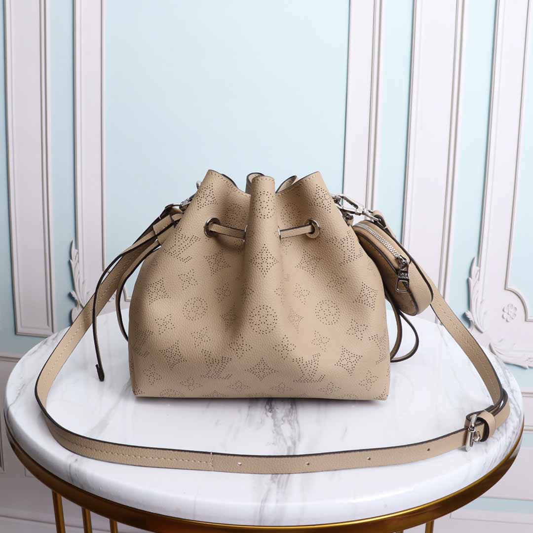 Replica Louis Vuitton Muria M57526 Black/Beige/Pink - Image 8