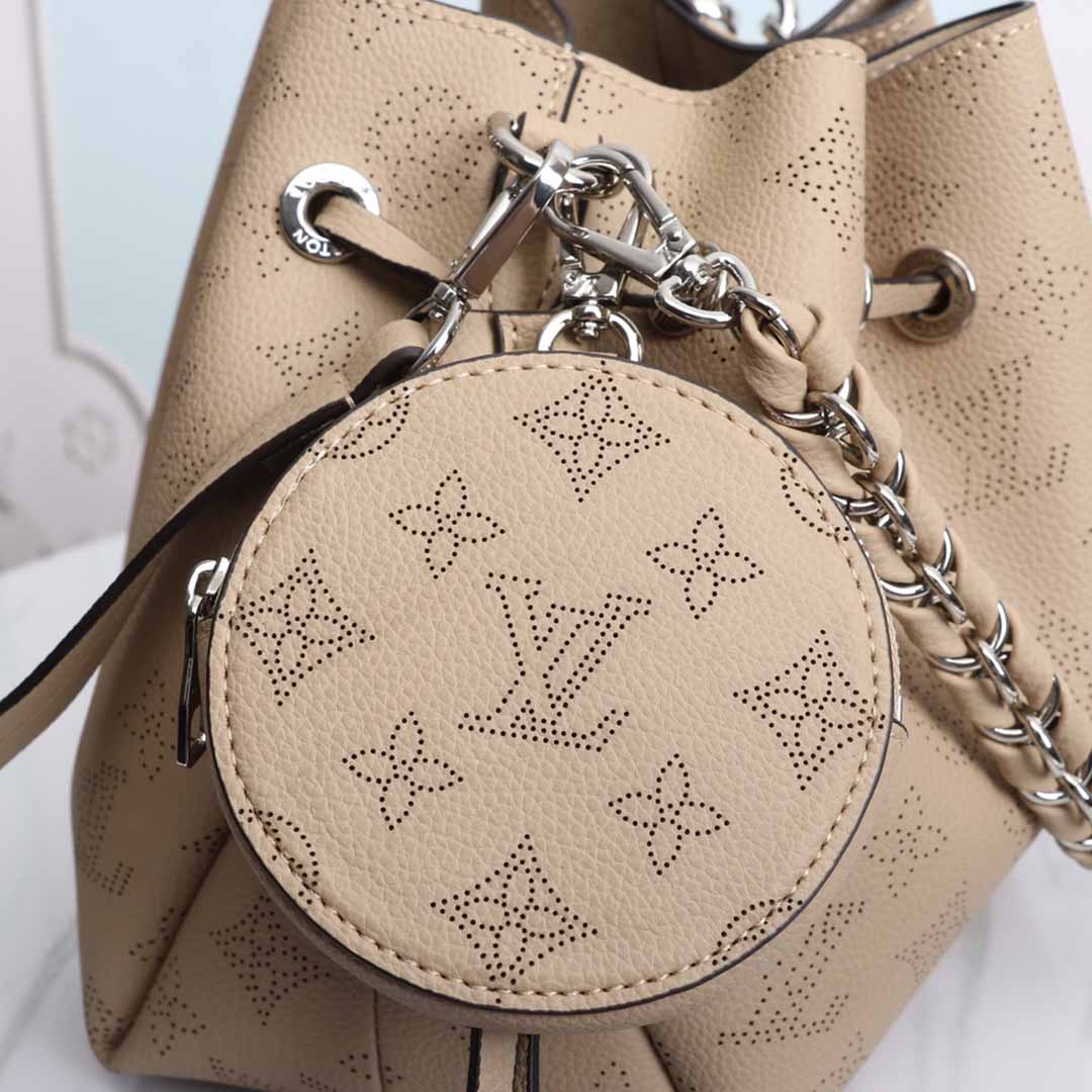 Replica Louis Vuitton Muria M57526 Black/Beige/Pink - Image 9