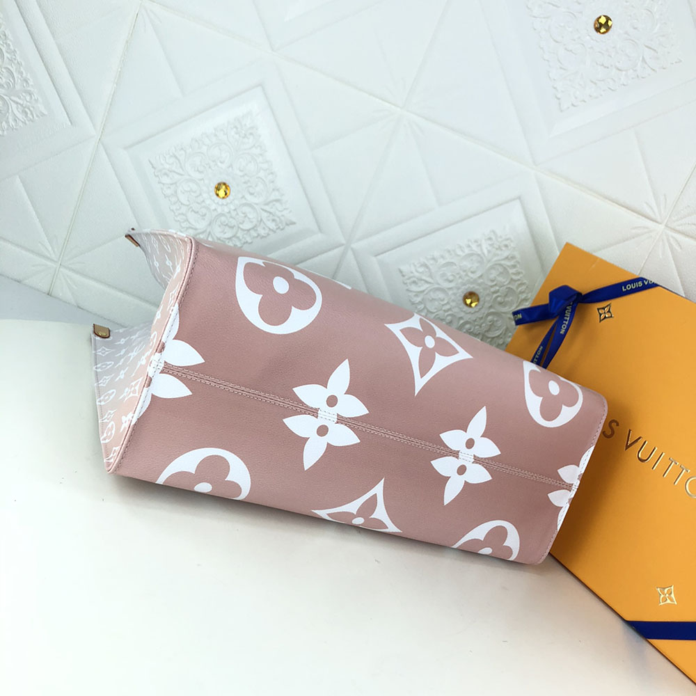 Replica Louis Vuitton Onthego Gm Blue/Pink/Mist - Image 14