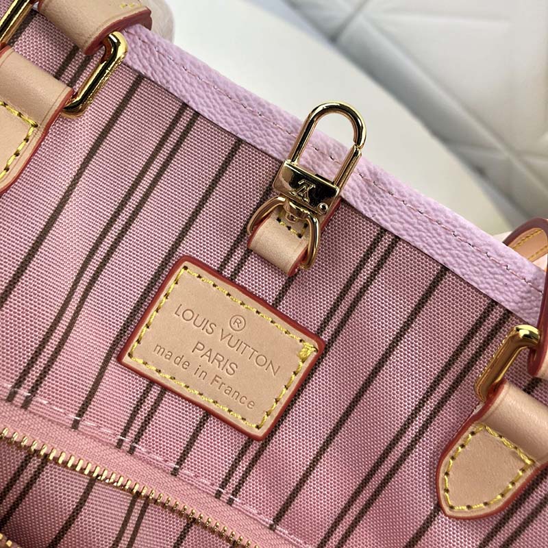 Replica Louis Vuitton Onthego Gm Blue/Pink/Mist - Image 10