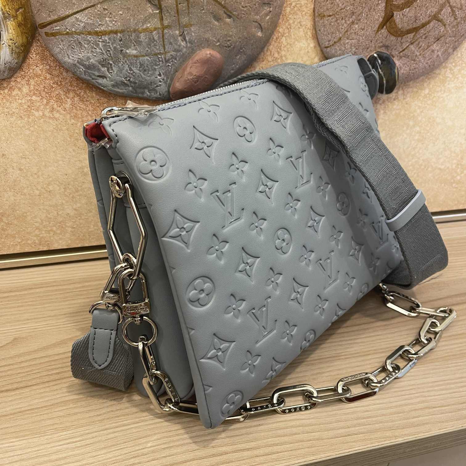 Replica Louis Vuitton Coussin Pm- Pink/Brown/Blue/Green - Image 13