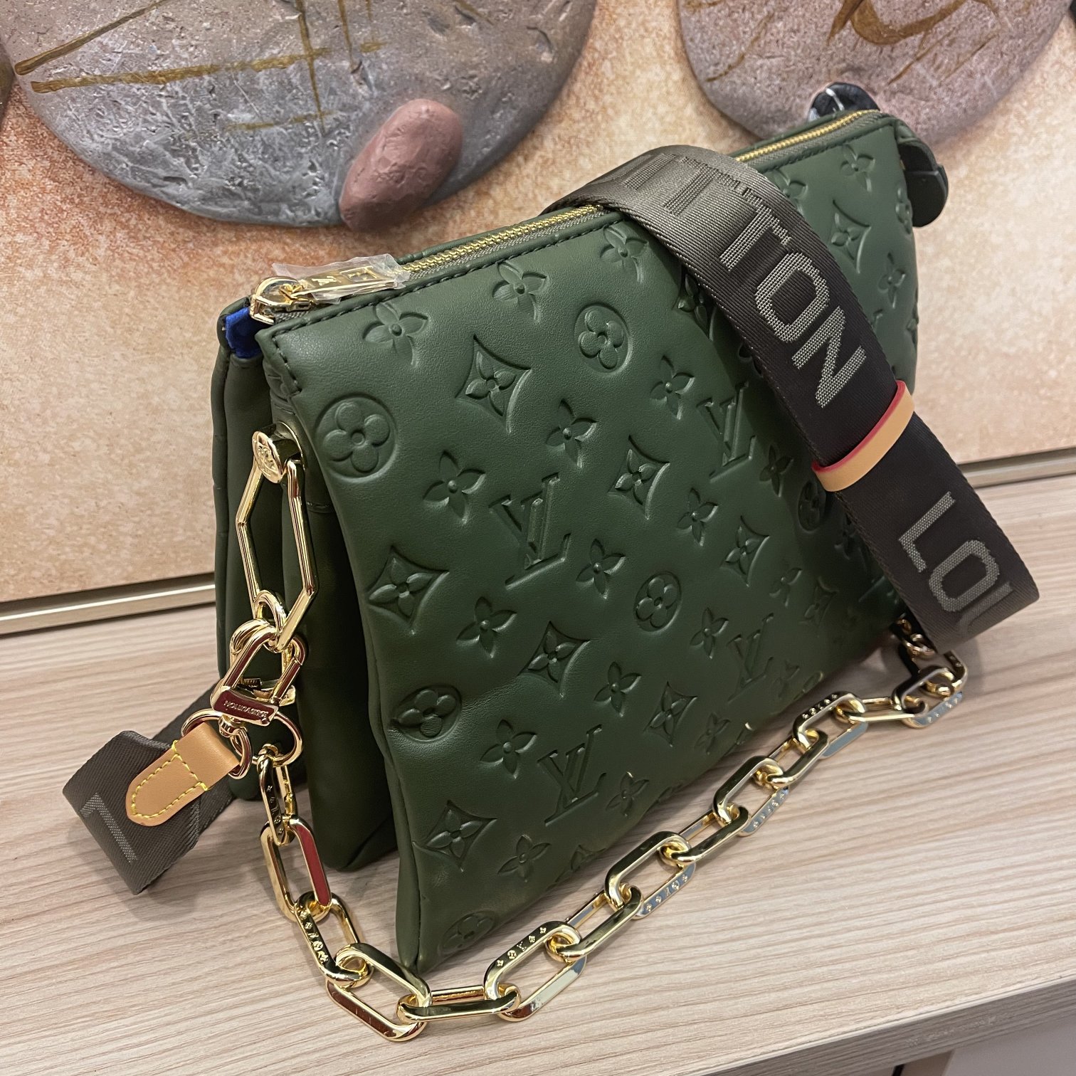 Replica Louis Vuitton Coussin Pm- Pink/Brown/Blue/Green - Image 18