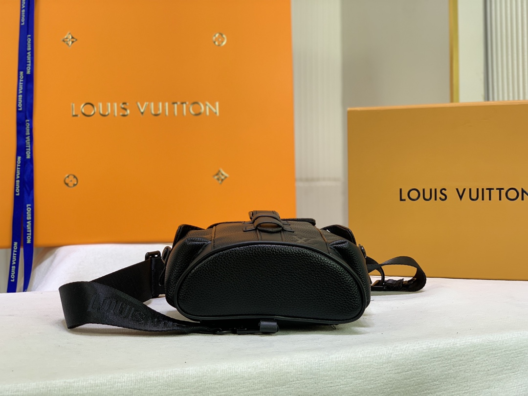 Replica Louis Vuitton Christopher Xs Black/Blue/White - Image 3