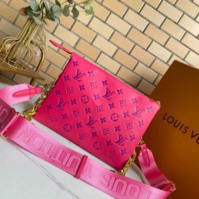 Alternative view of Replica Louis Vuitton Coussin Pm M58628 Pink/Dark Blue