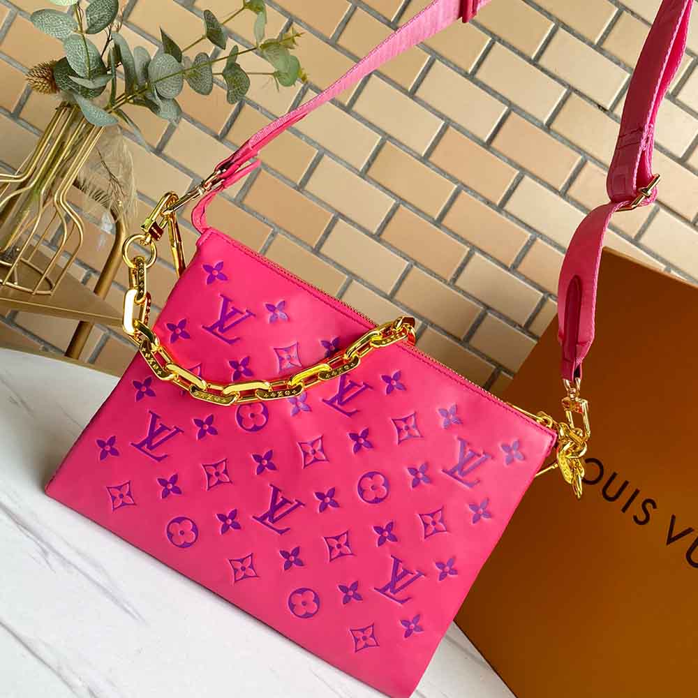 Replica Louis Vuitton Coussin Pm M58628 Pink/Dark Blue - Image 9