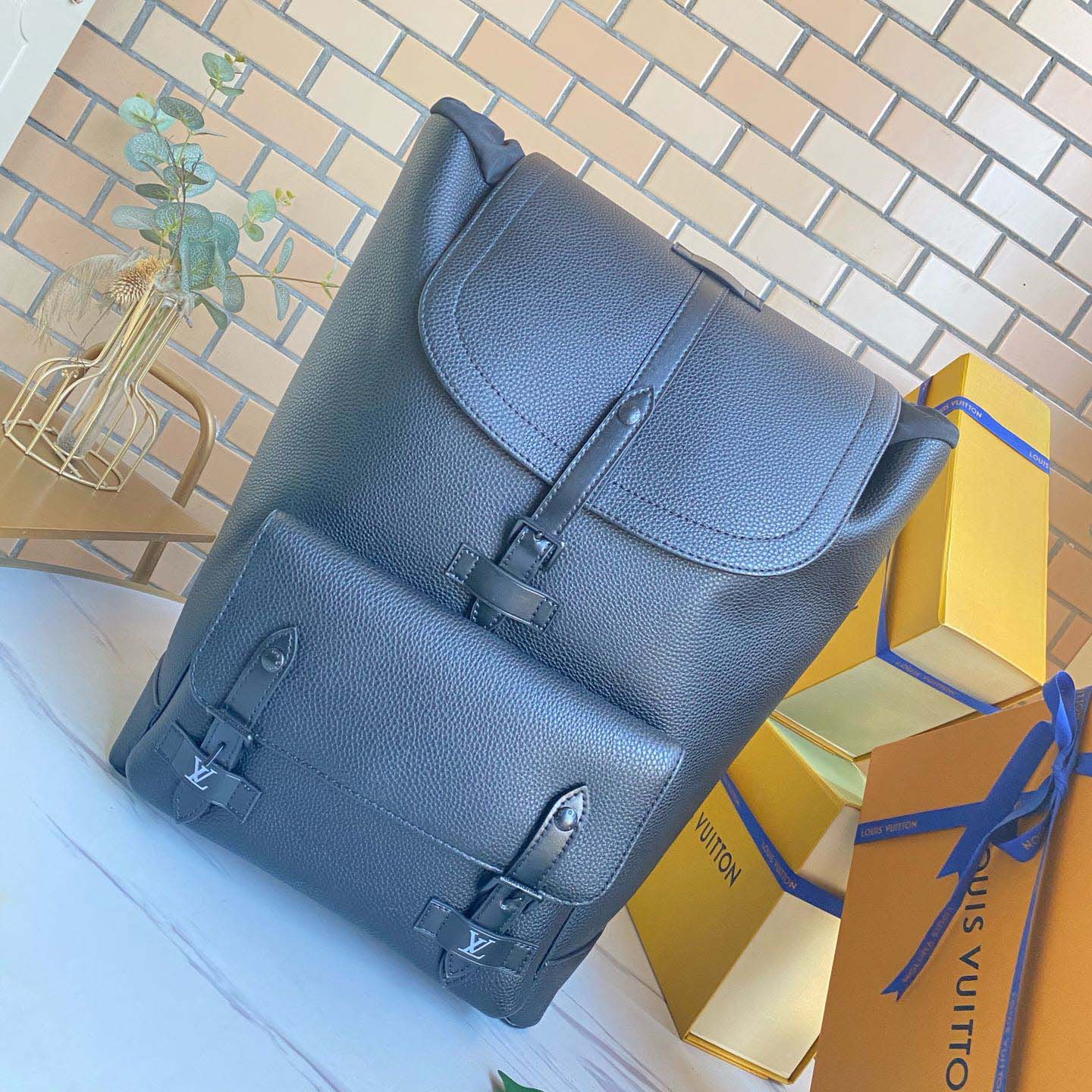 Replica Louis Vuitton Christopher Slim Backpack - Image 2