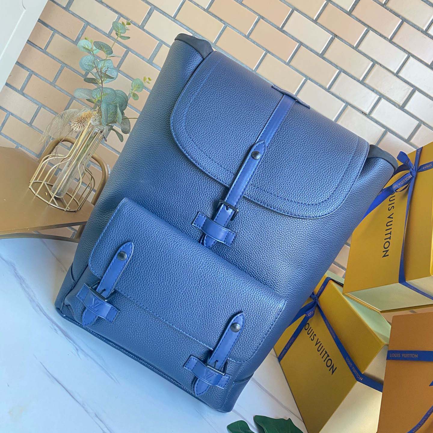 Replica Louis Vuitton Christopher Slim Backpack - Image 7