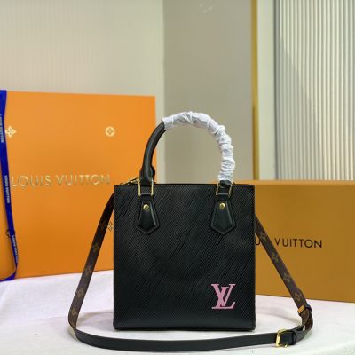 Alternative view of Replica Louis Vuitton Epi Leather Sac Plat Bb
