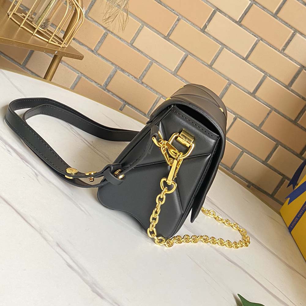 Replica Louis Vuitton Twist Pm- Black/Brown/White - Image 2