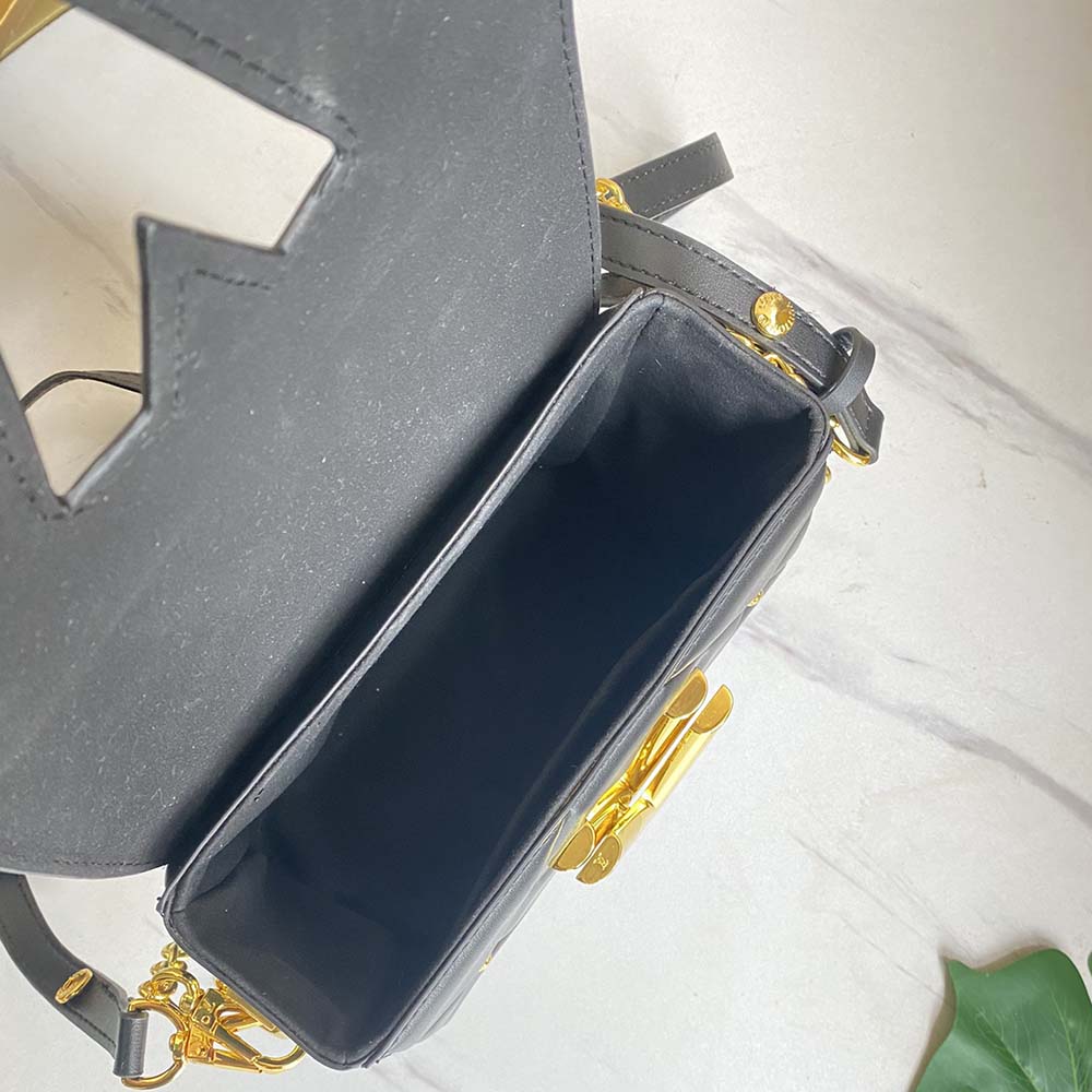 Replica Louis Vuitton Twist Pm- Black/Brown/White - Image 5