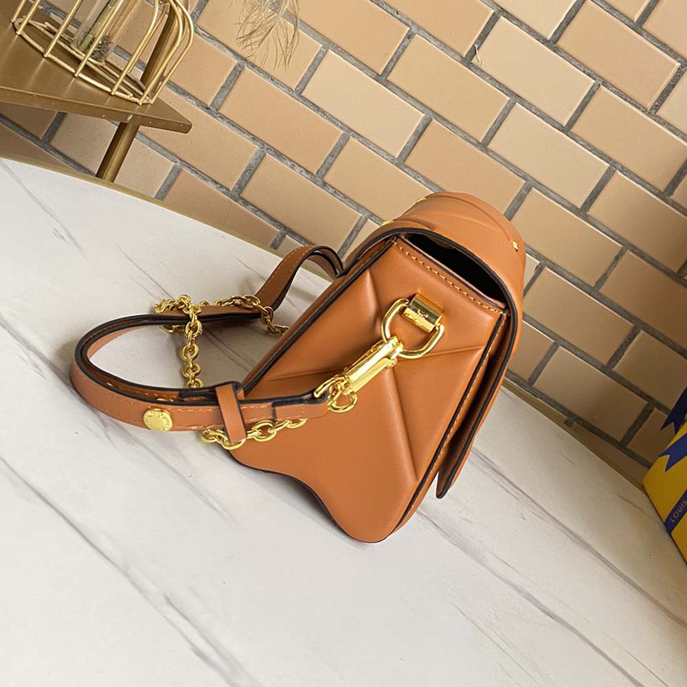 Replica Louis Vuitton Twist Pm- Black/Brown/White - Image 7