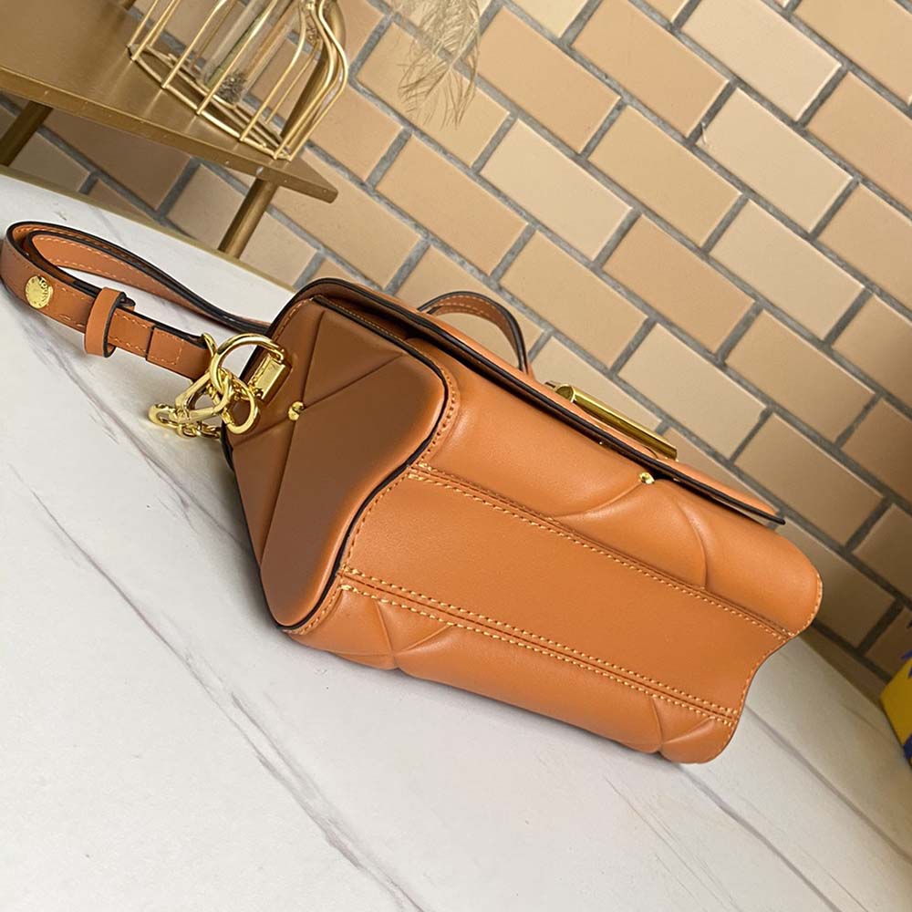 Replica Louis Vuitton Twist Pm- Black/Brown/White - Image 9