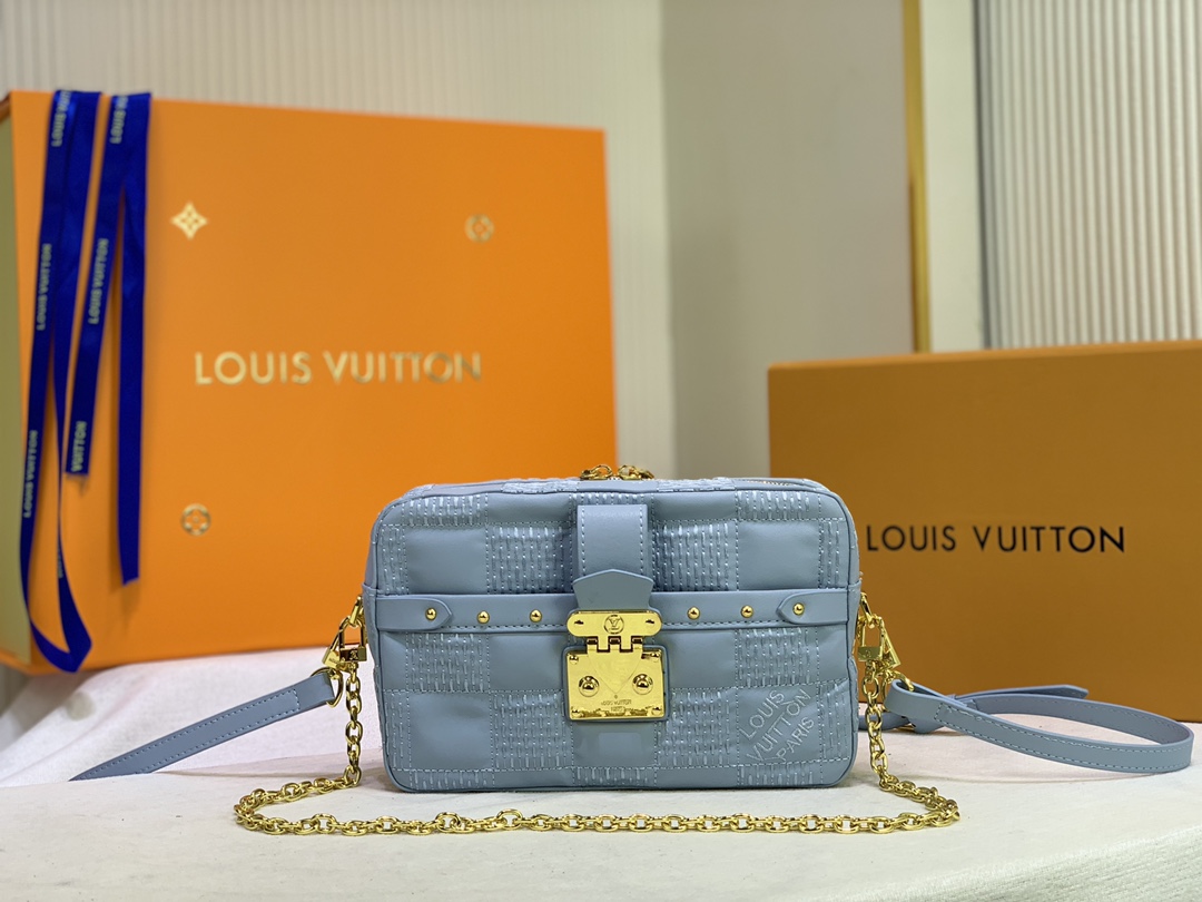 Replica Louis Vuitton Troca Pm Handbag- 4 Colors - Image 11