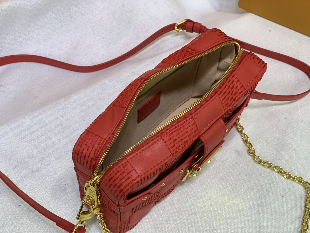 Replica Louis Vuitton Troca Pm Handbag- 4 Colors - Image 10