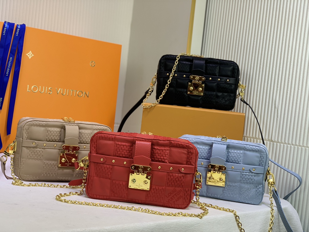 Replica Louis Vuitton Troca Pm Handbag- 4 Colors