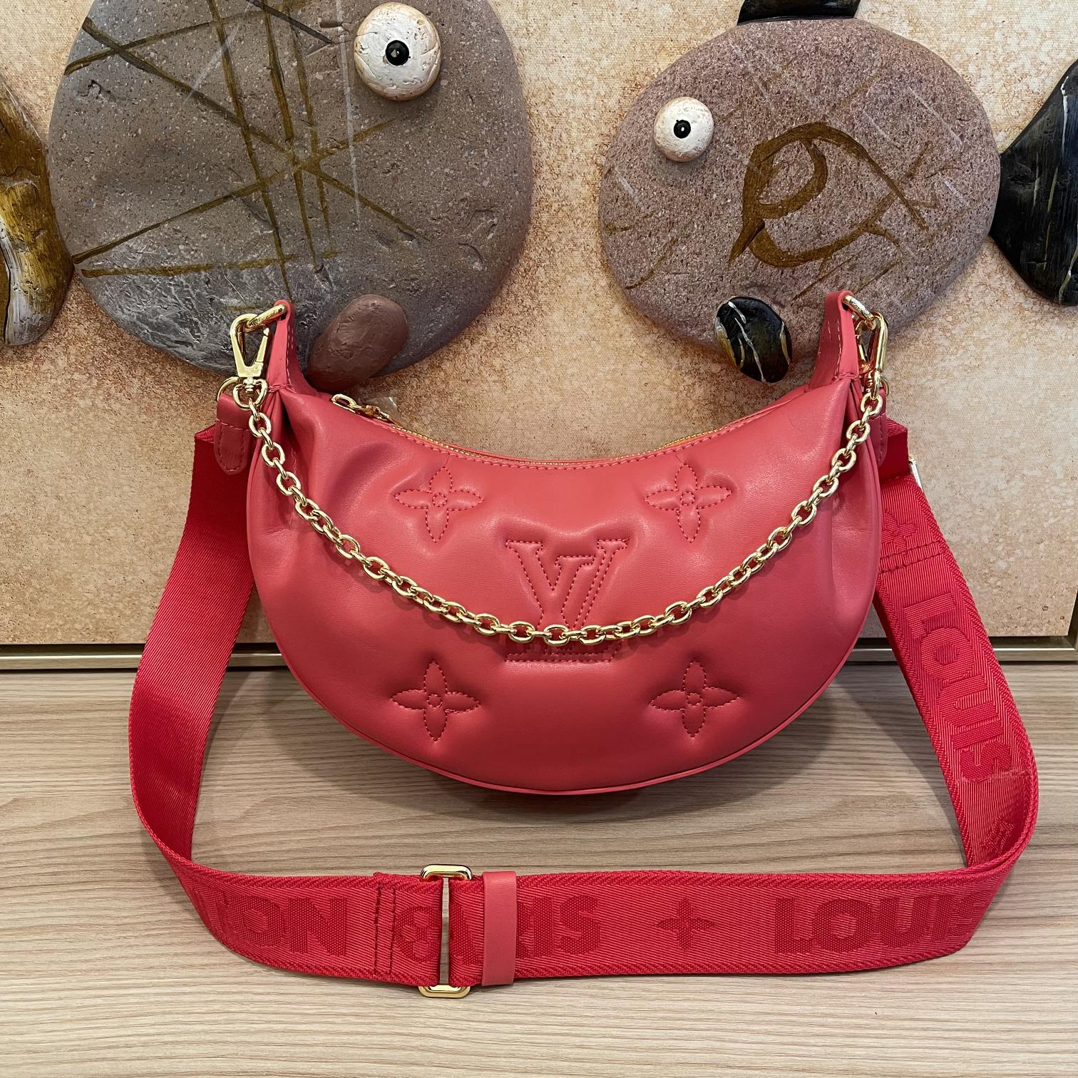 Replica Louis Vuitton Over The Moon- Black/Blue/Red/White - Image 16