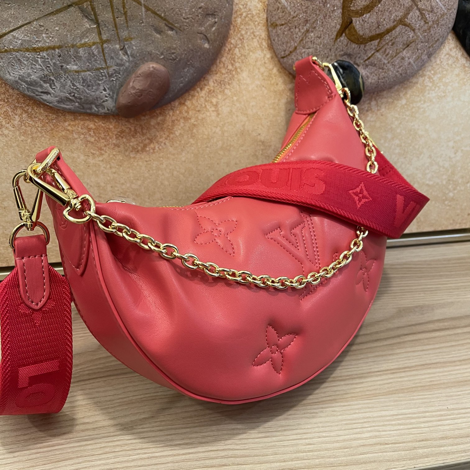 Replica Louis Vuitton Over The Moon- Black/Blue/Red/White - Image 17