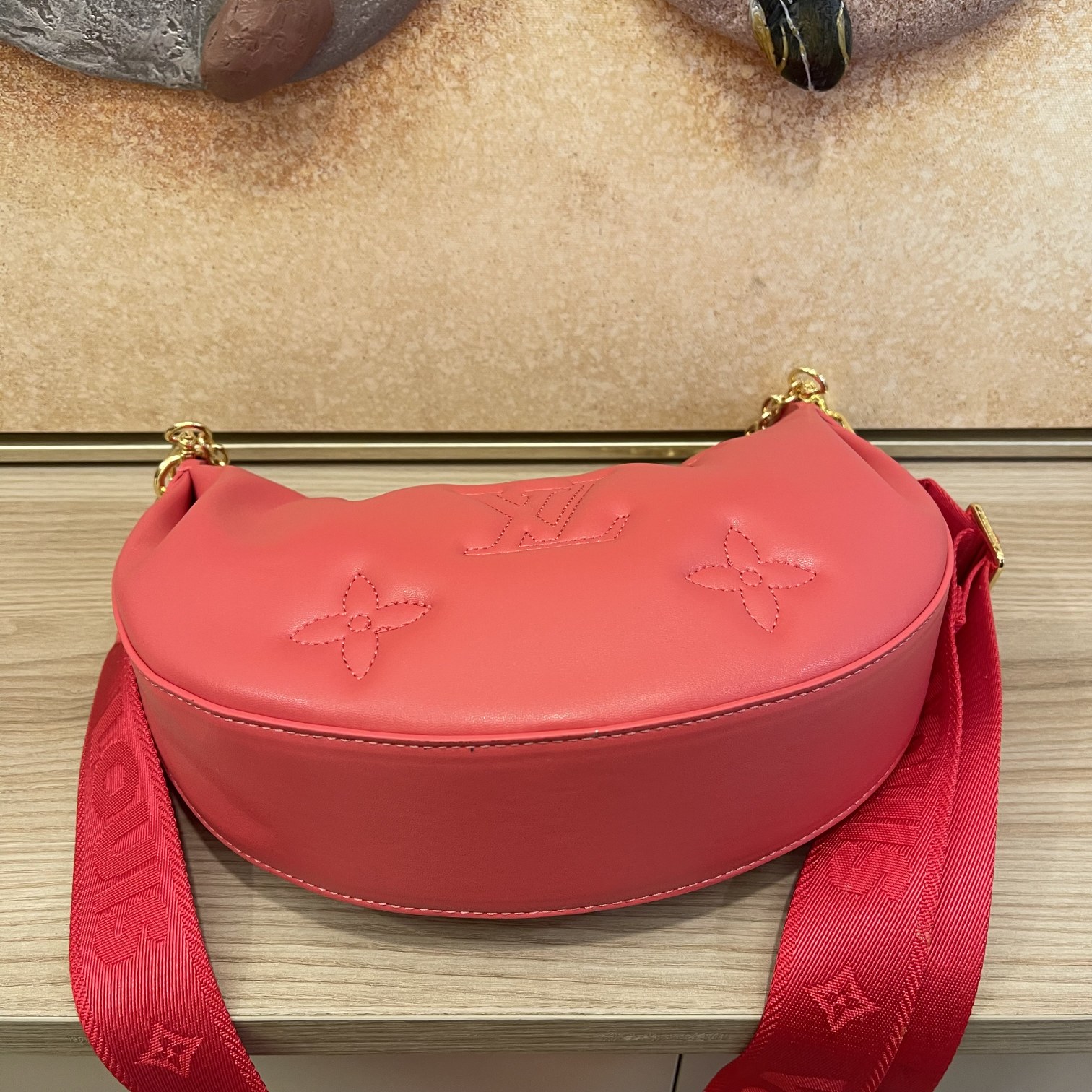 Replica Louis Vuitton Over The Moon- Black/Blue/Red/White - Image 18