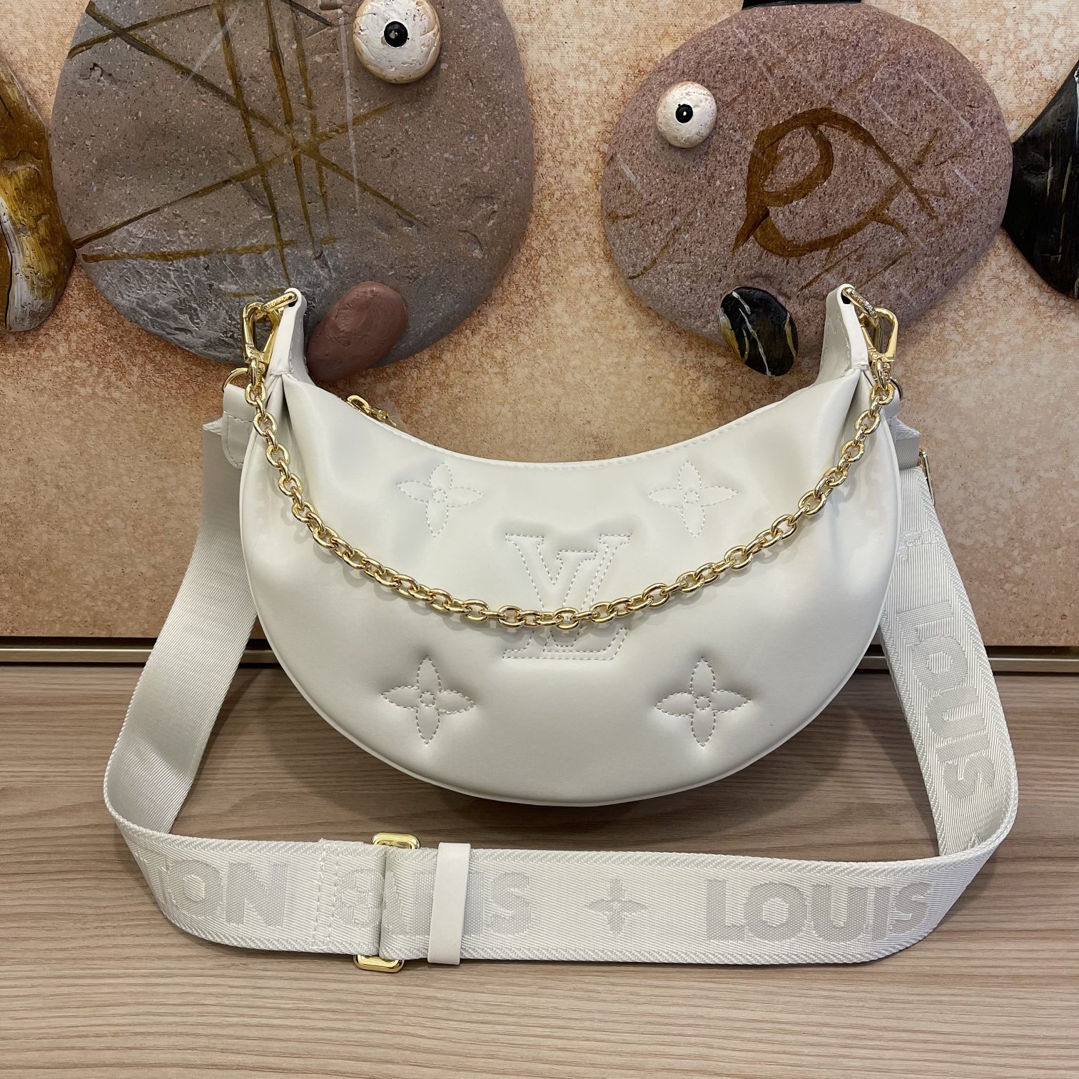 Replica Louis Vuitton Over The Moon- Black/Blue/Red/White - Image 6
