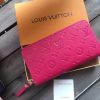 Best Replicas Bags - Louis Vuitton Supple Monogram Empreinte leather zippy wallet Top Quality Louis Vuitton LV Replica Bags On Sales