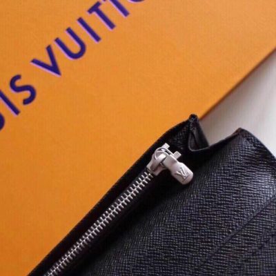 Alternative view of Replica Louis Vuitton Brazza Wallet Black