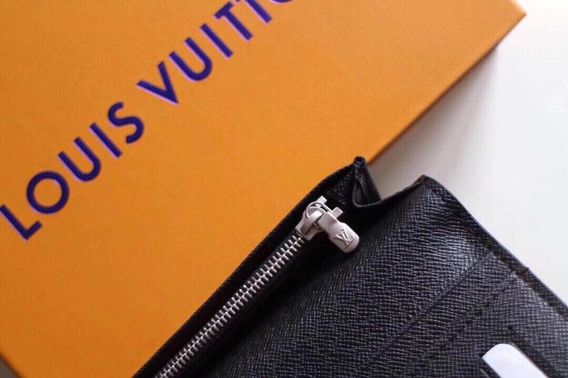 Replica Louis Vuitton Brazza Wallet Black - Image 2