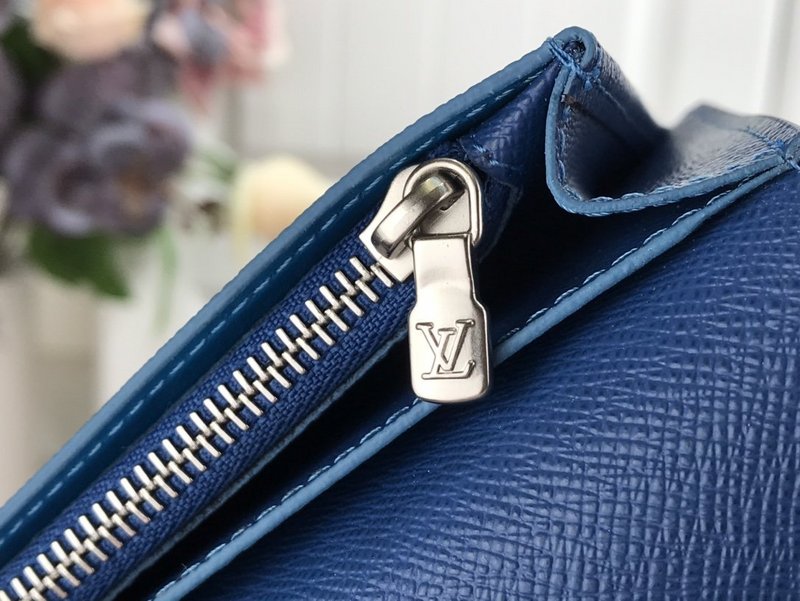 Replica Louis Vuitton Brazza Wallet Blue Sky - Image 5