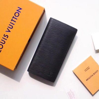 Replica Louis Vuitton Brazza Wallet Black
